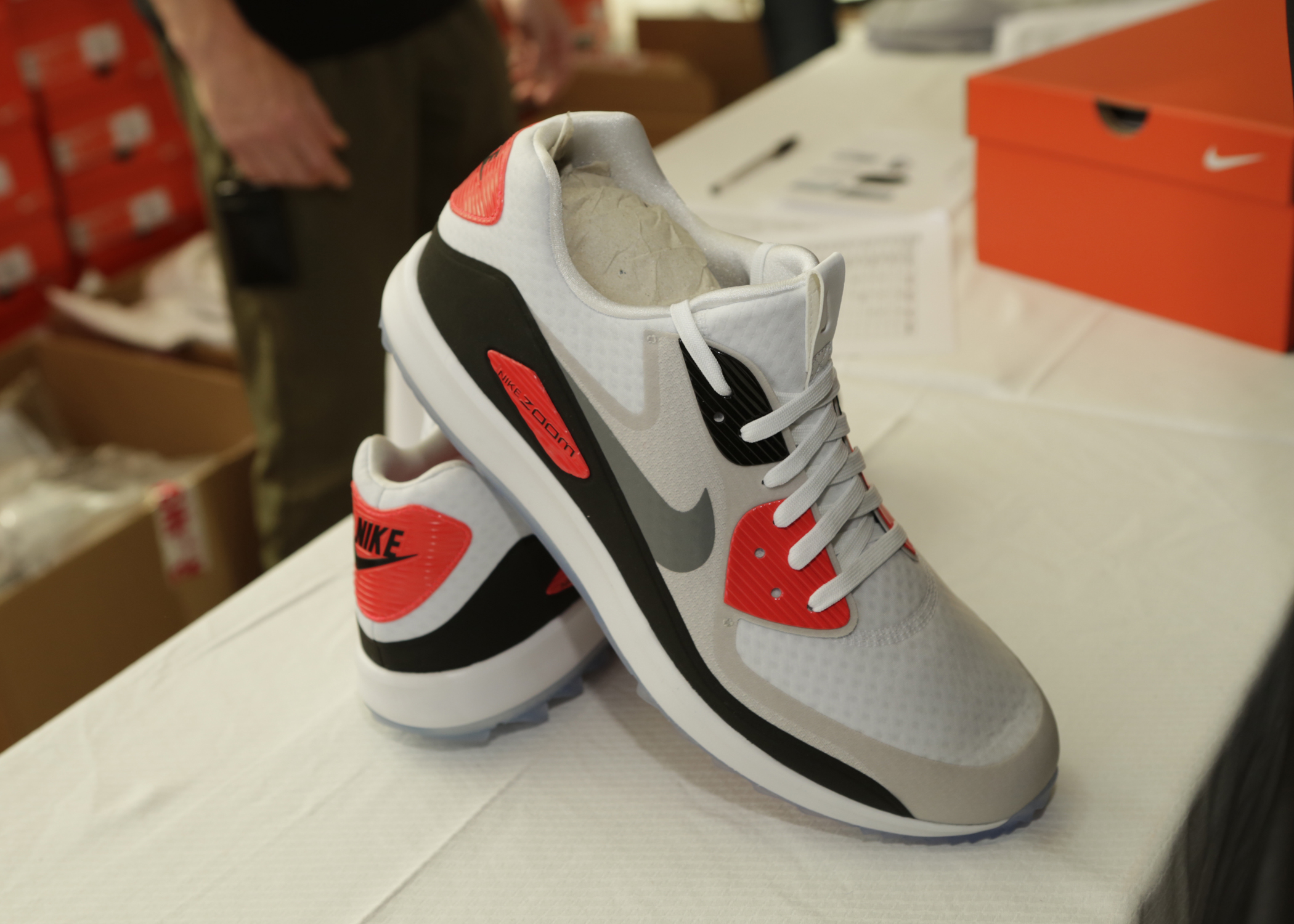 Nike Airmax Golf Shoes.