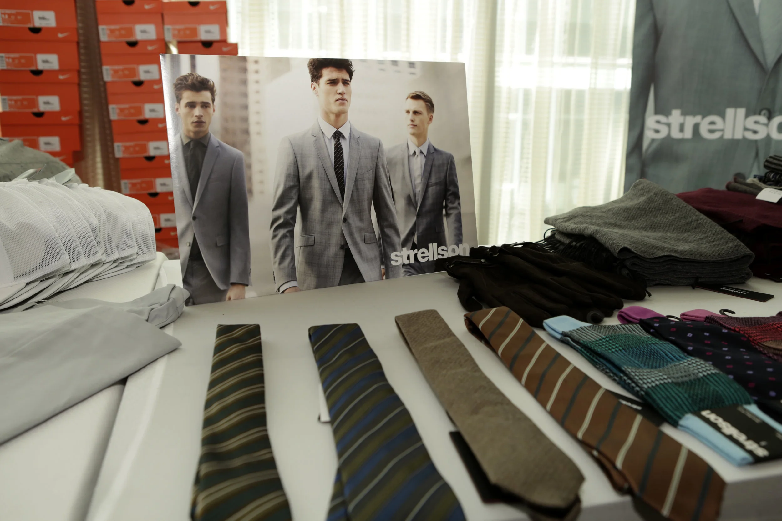 Ties and socks from Strellson.
