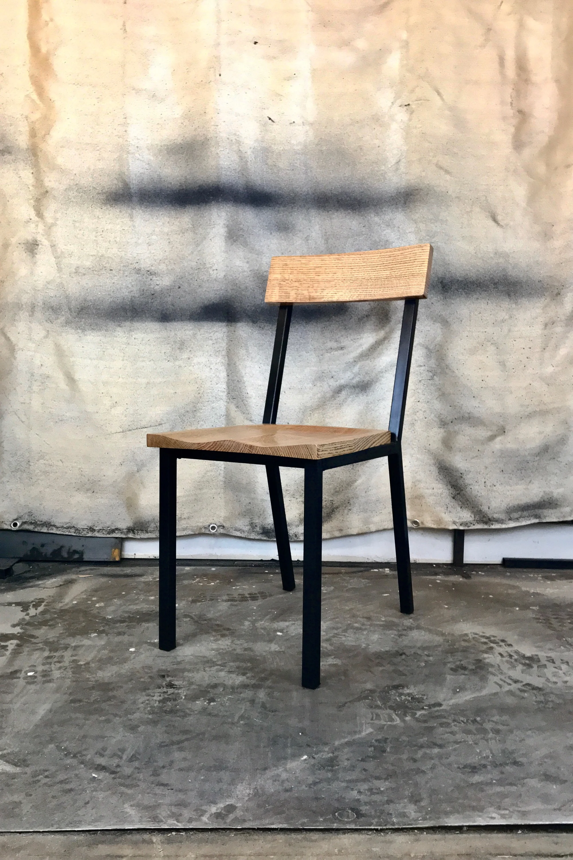 Cabot chair in quarter sawn oak