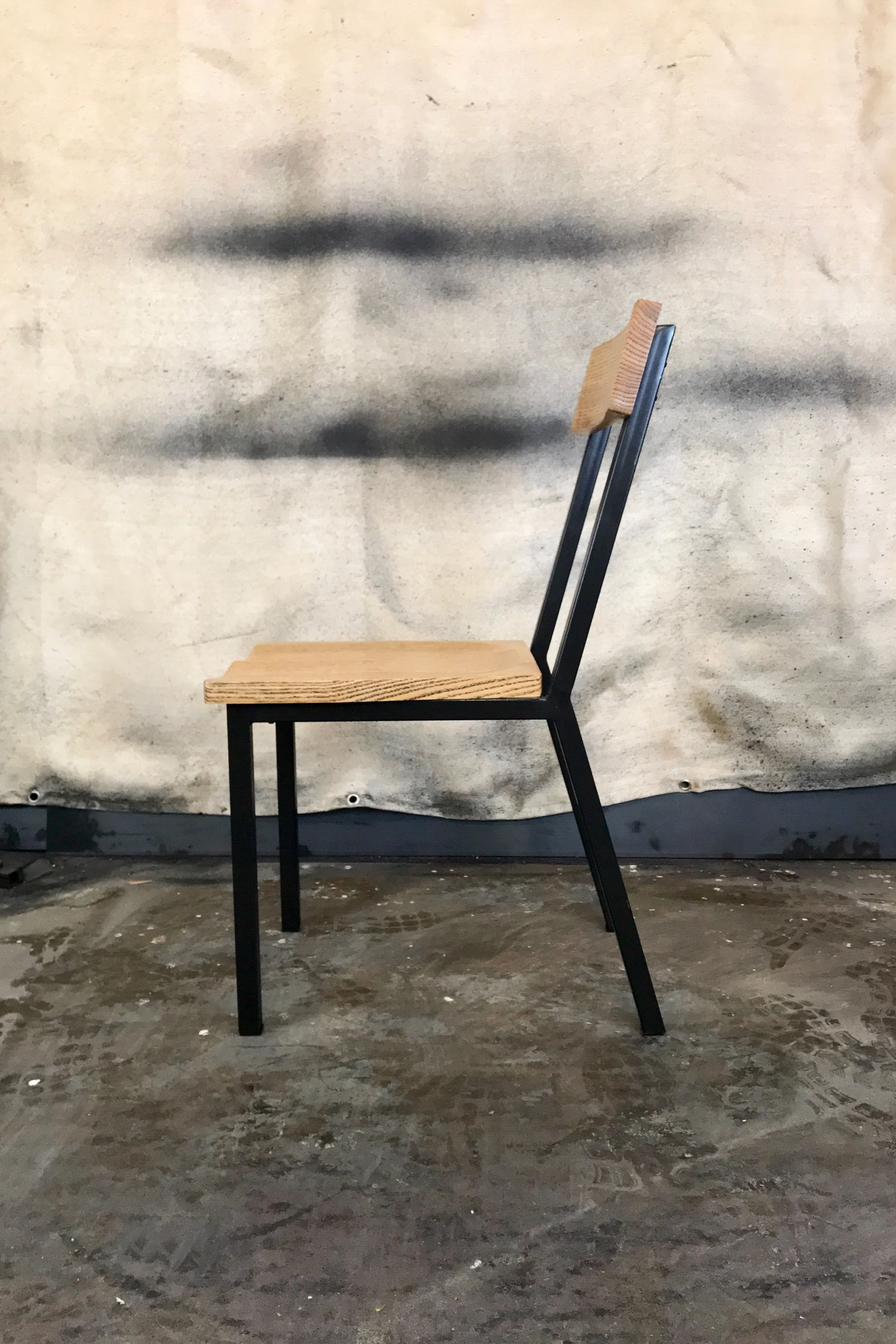 Cabot chair in quarter sawn oak