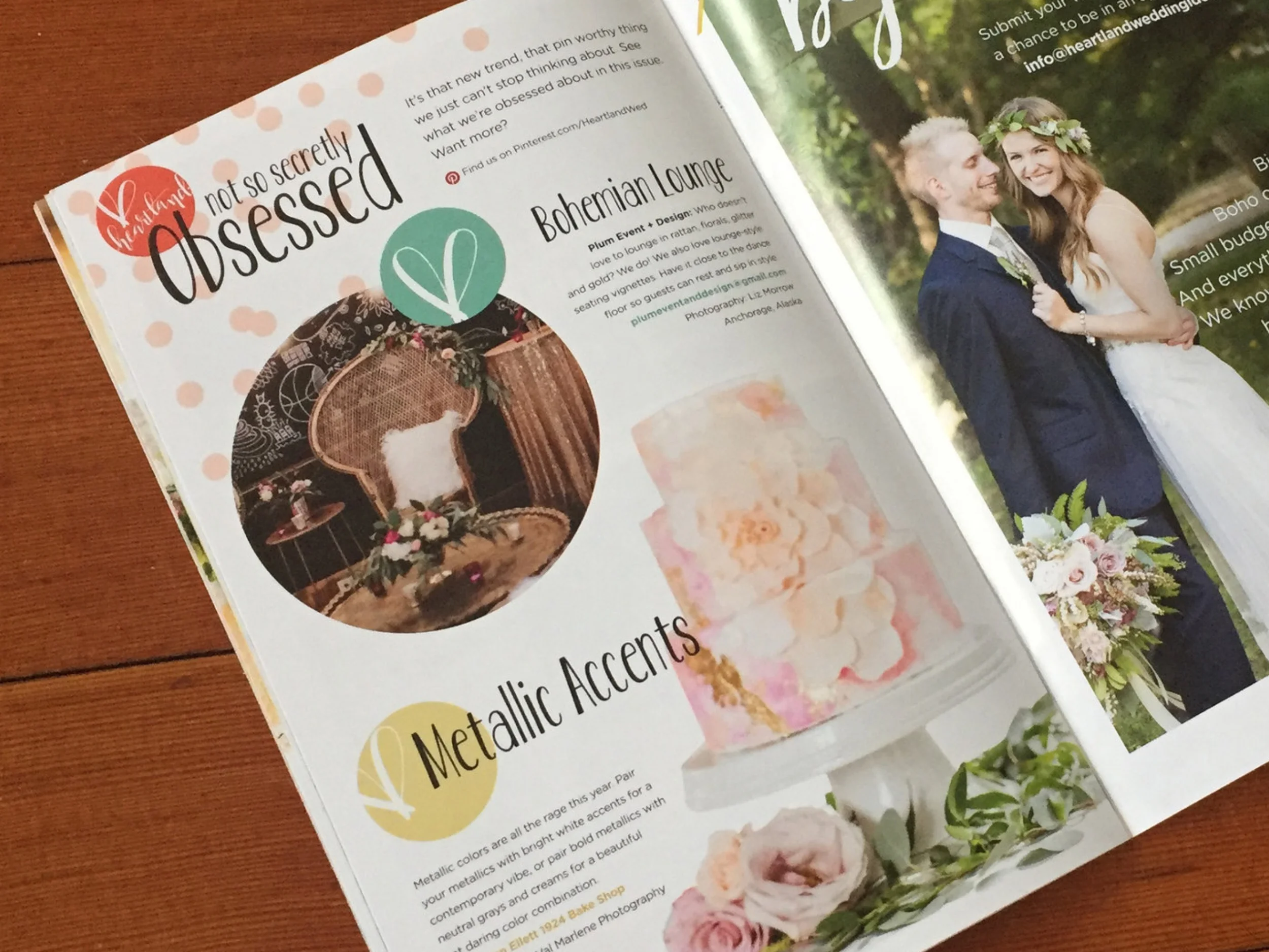 Example of Obsessed article, Vendor Spotlight