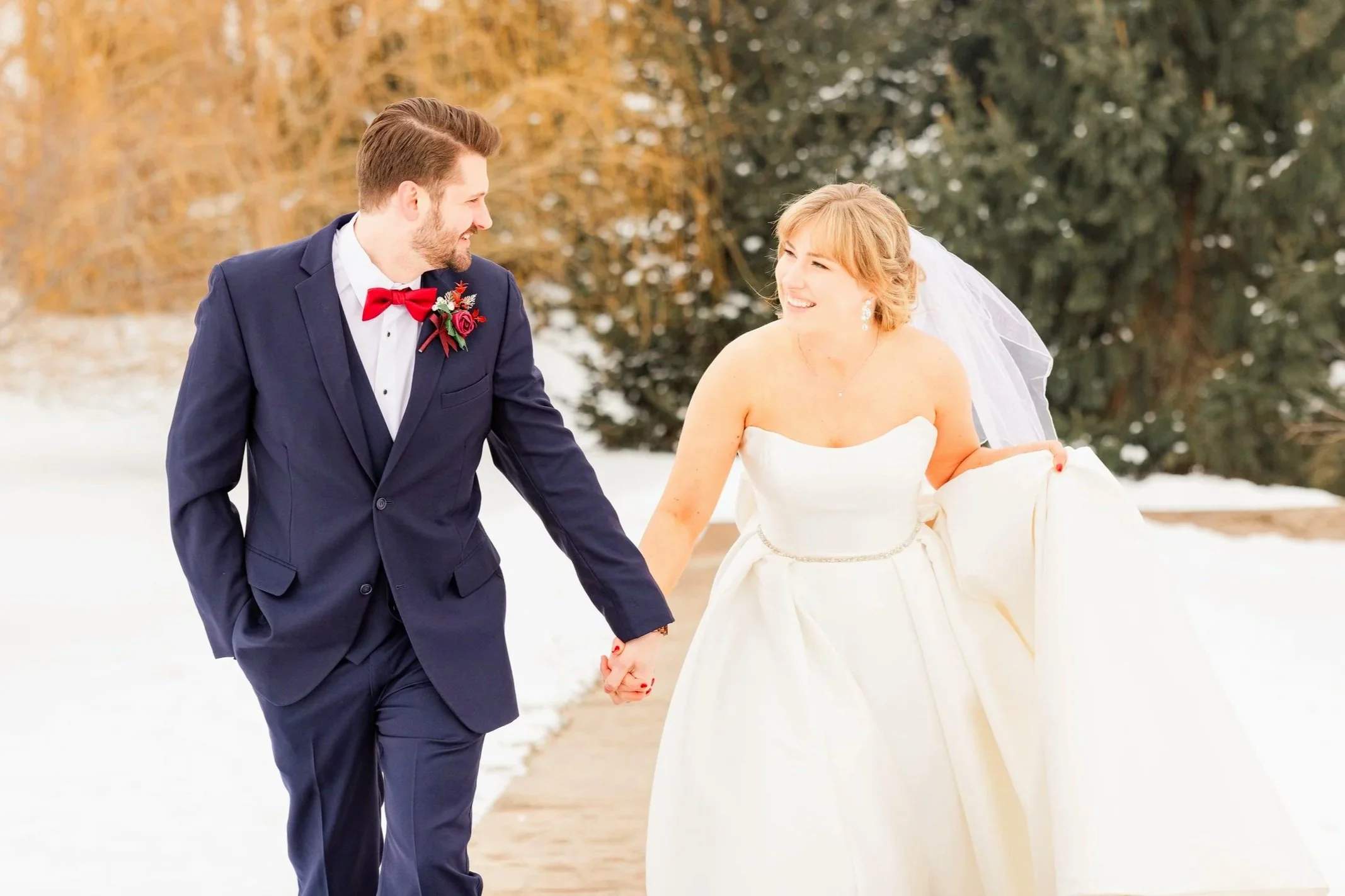 Anna + Alex —  Snow-Kissed Celebration