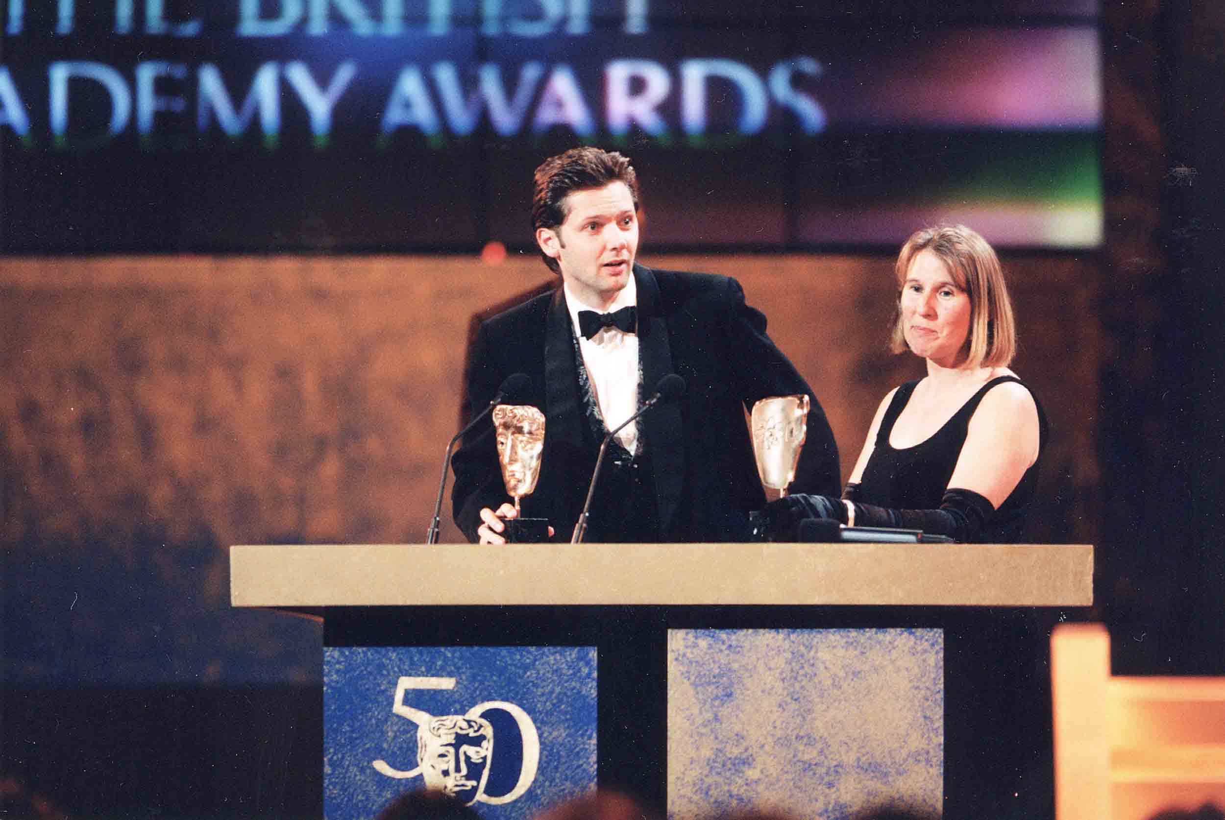  First BAFTA - with Anne Brogan at the Royal Albert Hall 