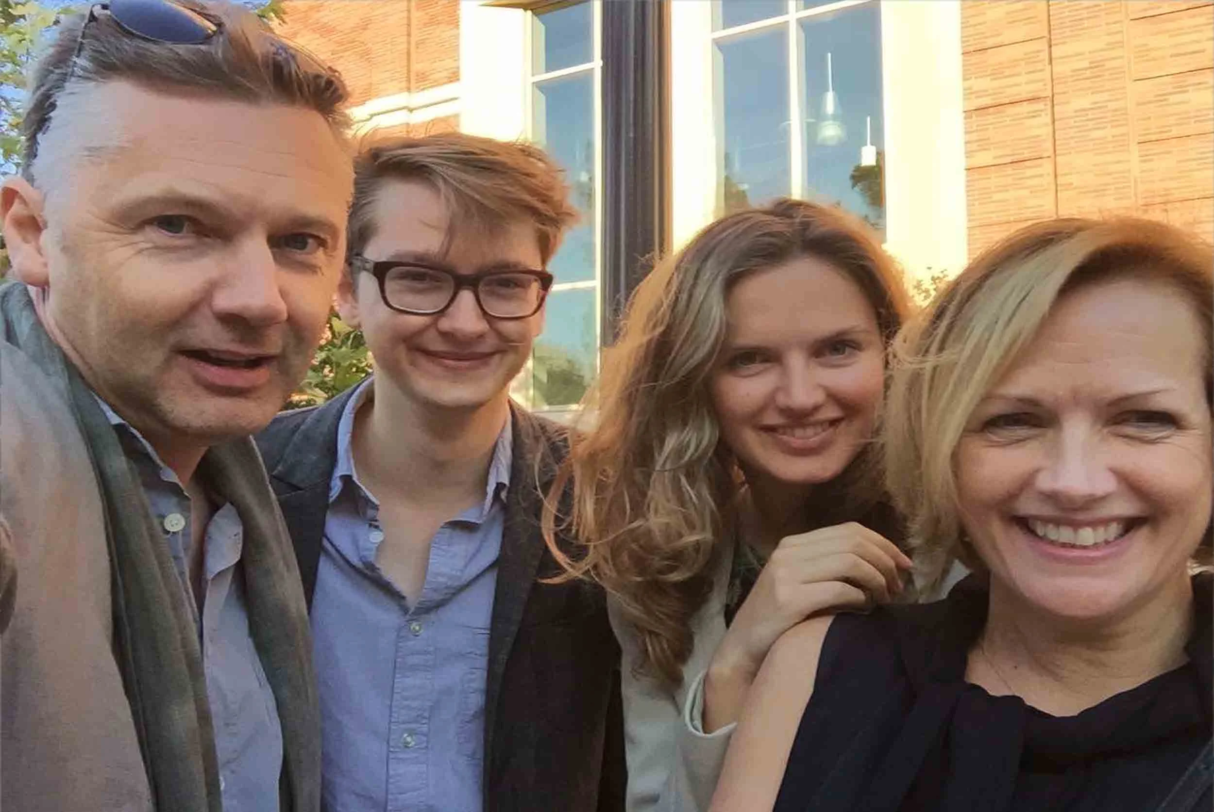 Andrew, Ollie, Flo and Louise