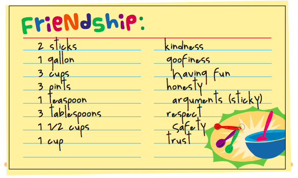 Finding the Right Ingredients to Build a Better Friendship