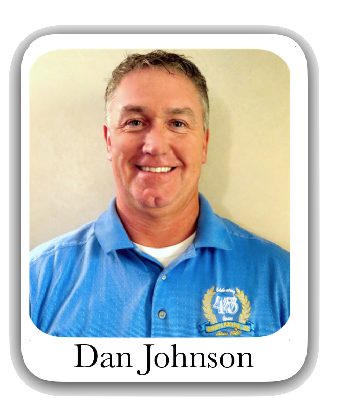 EXECUTIVE VICE PRESIDENT/COO Dan has over 25 years of roofing related construction experience, including hands on roofing application and warehouse inventory control. Served as a board member and term as Vice President for the Roofing Contractors Association of Washington (RCAW). Dan is also a graduate of the Future Executive Institute (2005) sponsored by the National Roofing Contractors Association (NRCA). Current responsibilities include management of all Operations Field Personnel and Superintendents, scheduling and dispatching crews, materials procurement, new employee orientation, and job coordination (subcontractors, material and equipment load out coordination). Oversees yard and warehouse personnel and regulates safety throughout our company. Email: Dan Johnson