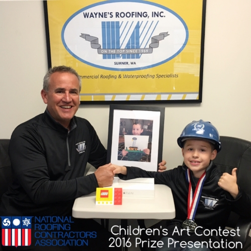 Rocky Benson, the grandson of Donald Guthrie our President, won his age group for the contest in 2016!