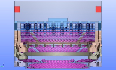 3D model of Auditorium