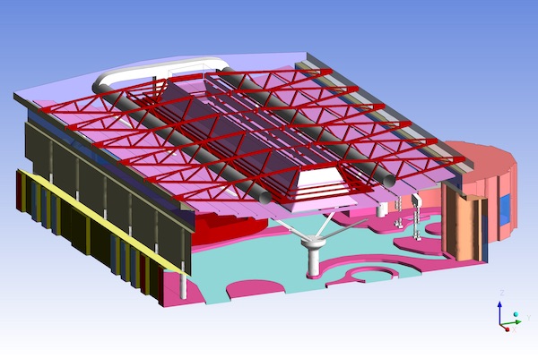 3D model of Pool hall
