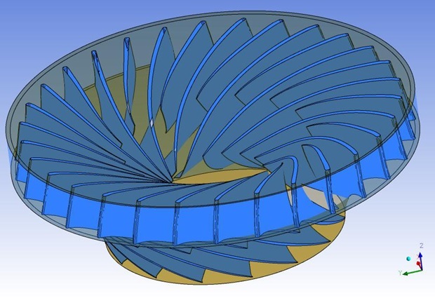 Isometric view of “Francis Turbine.jpg