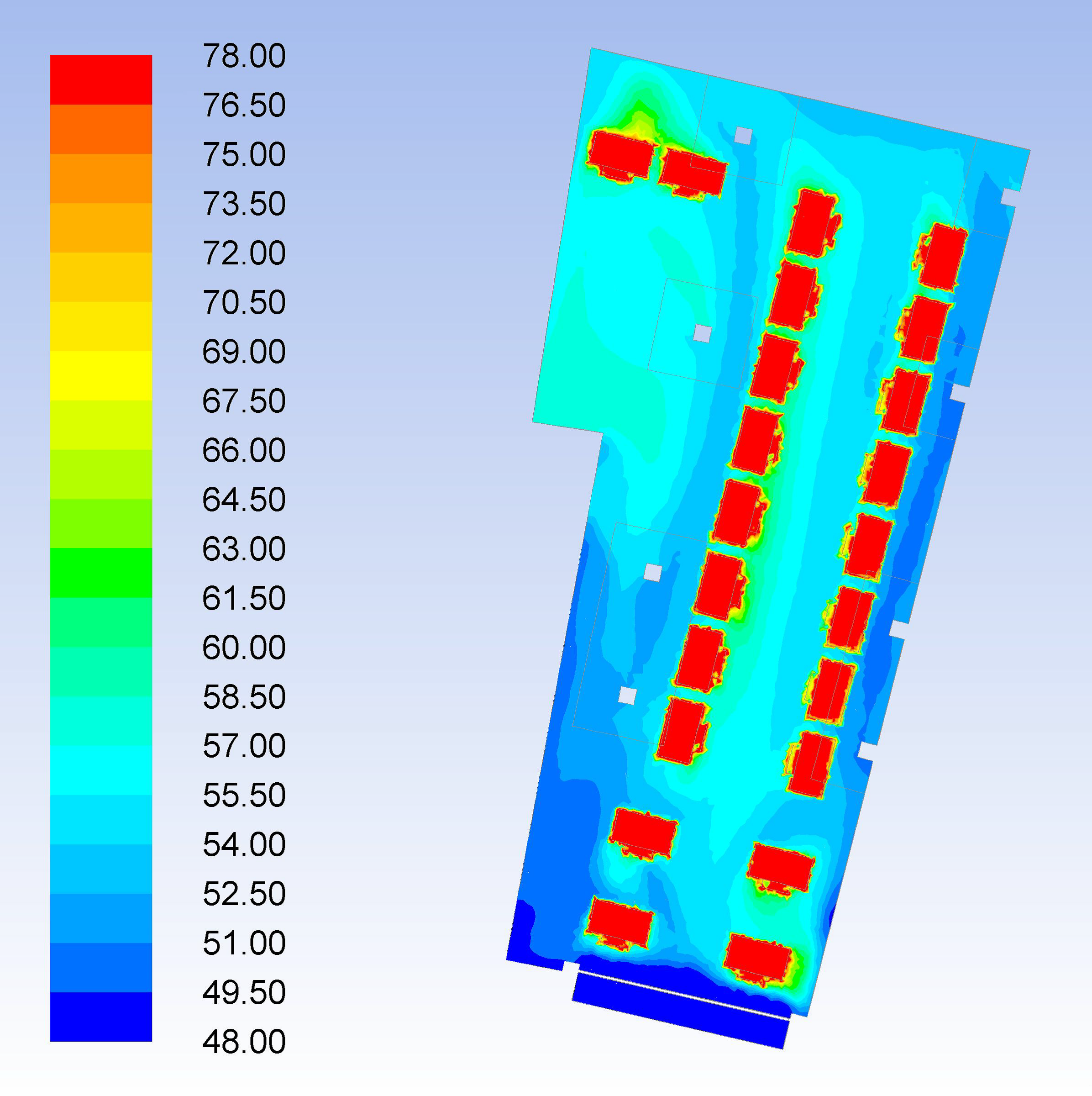 CFD Analysis of Airflow & Temperature of Transformer Room - Mechartes