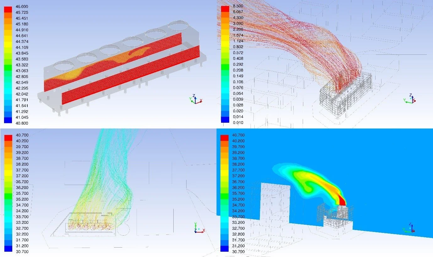 CFD Analysis for Cooling Tower Performance and Plume Study