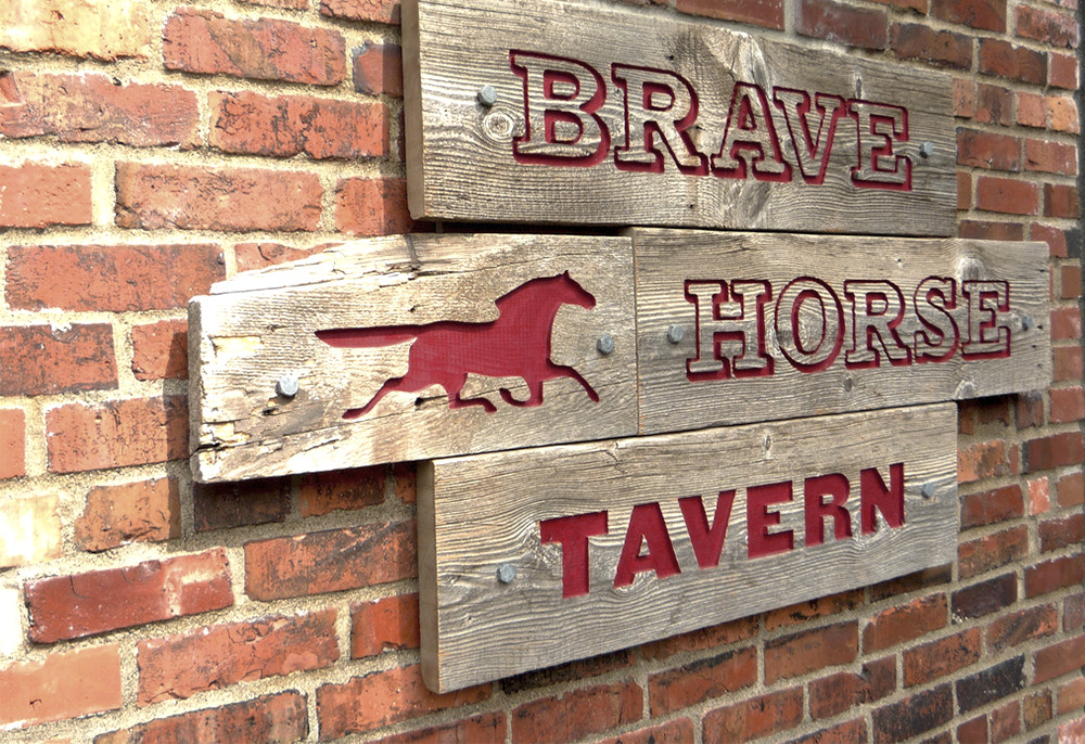 Brave Horse Tavern | Exterior Signage