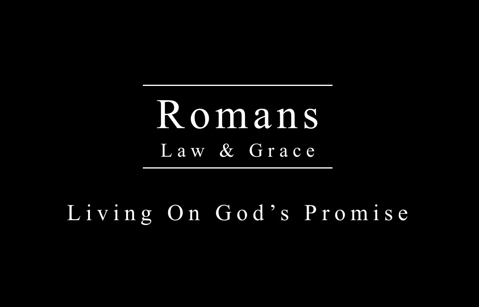 Living on God’s Promise