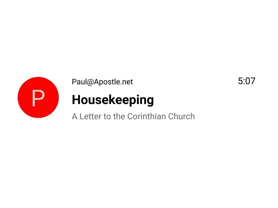 Housekeeping