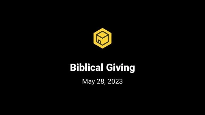 Biblical Giving