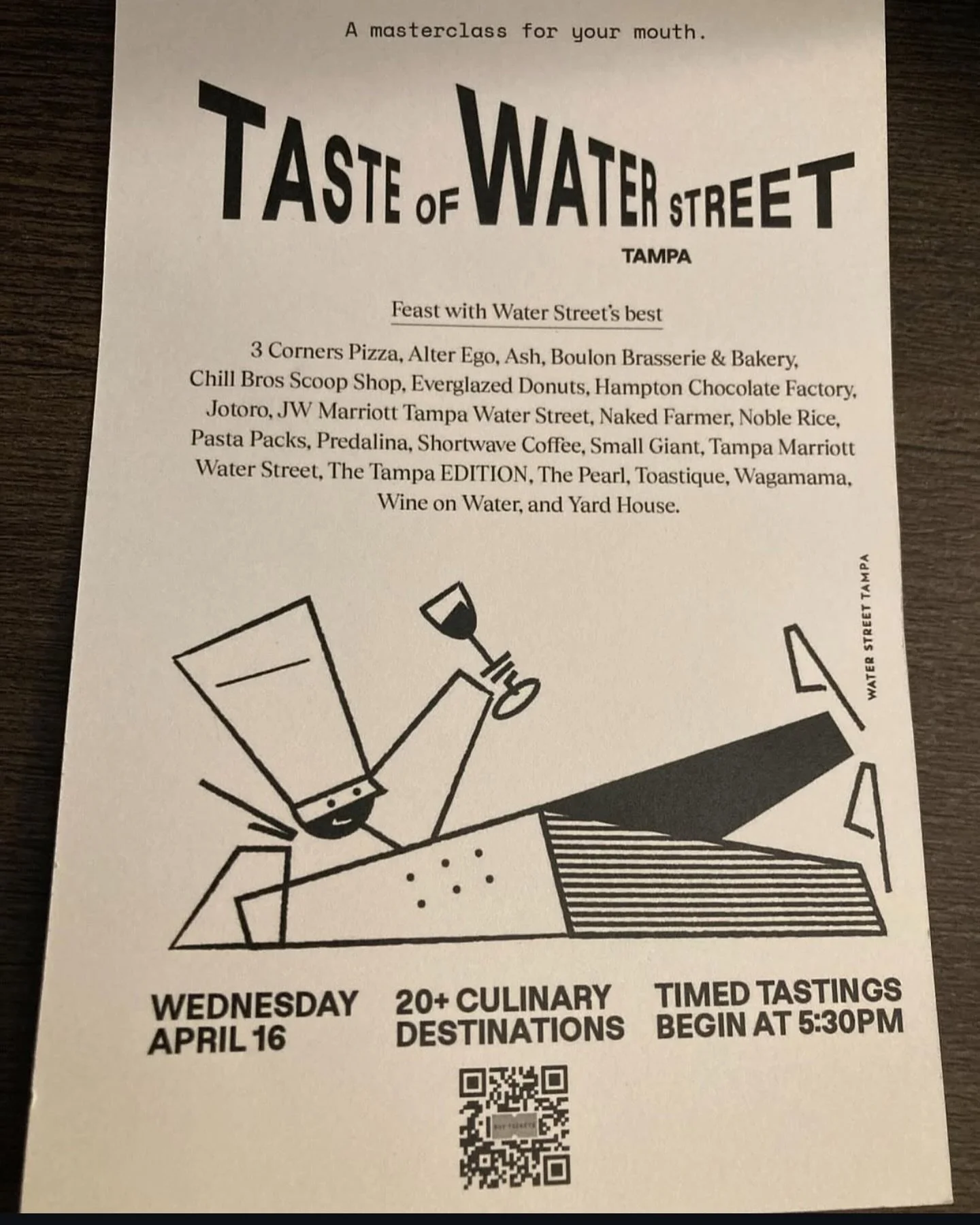 Wed, Apr 16th // Taste of Water Street // 530-9pm