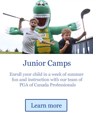 junior golf camps for summer golf instruction