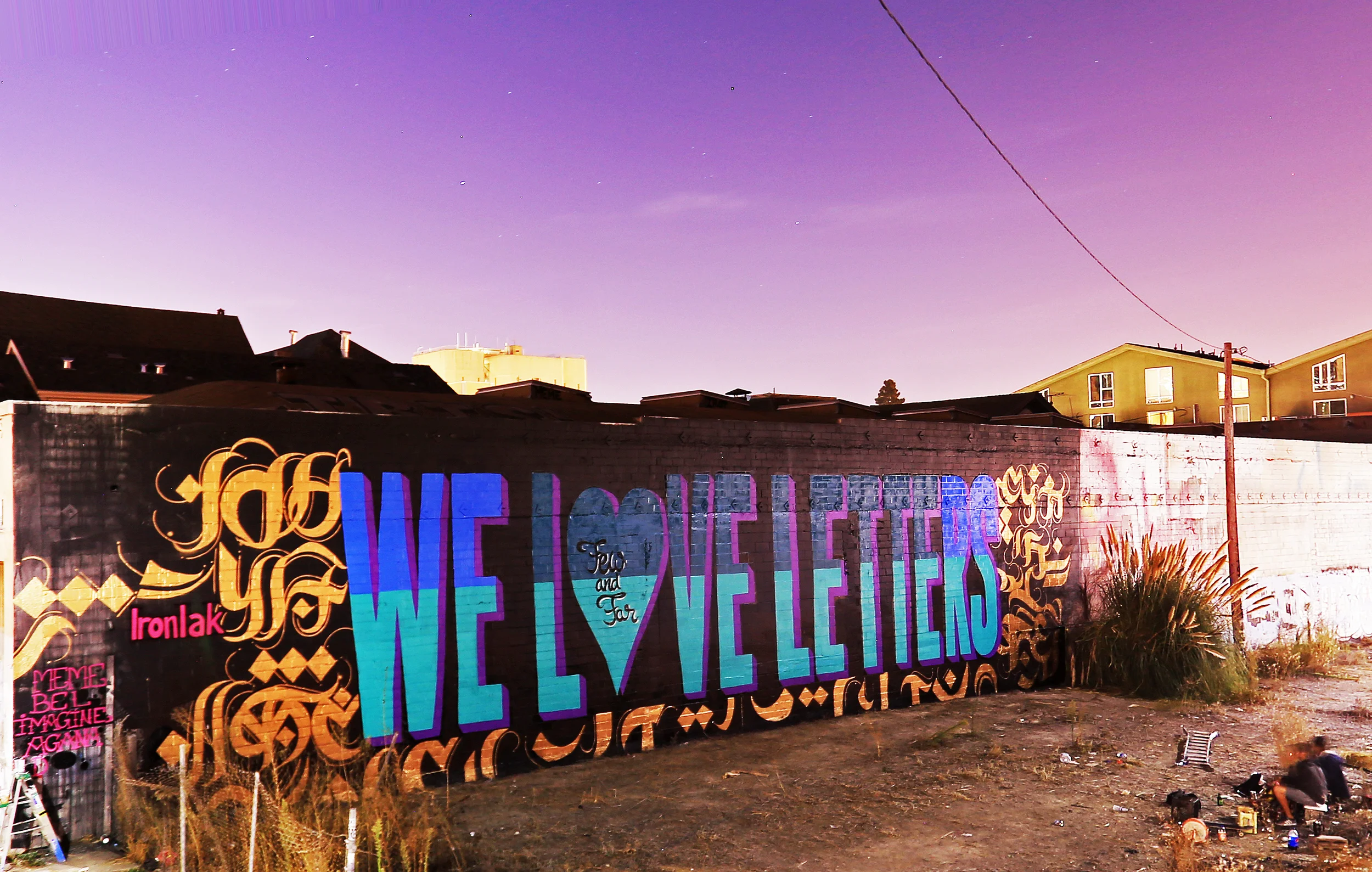 WeLoveLetters, California, 2015