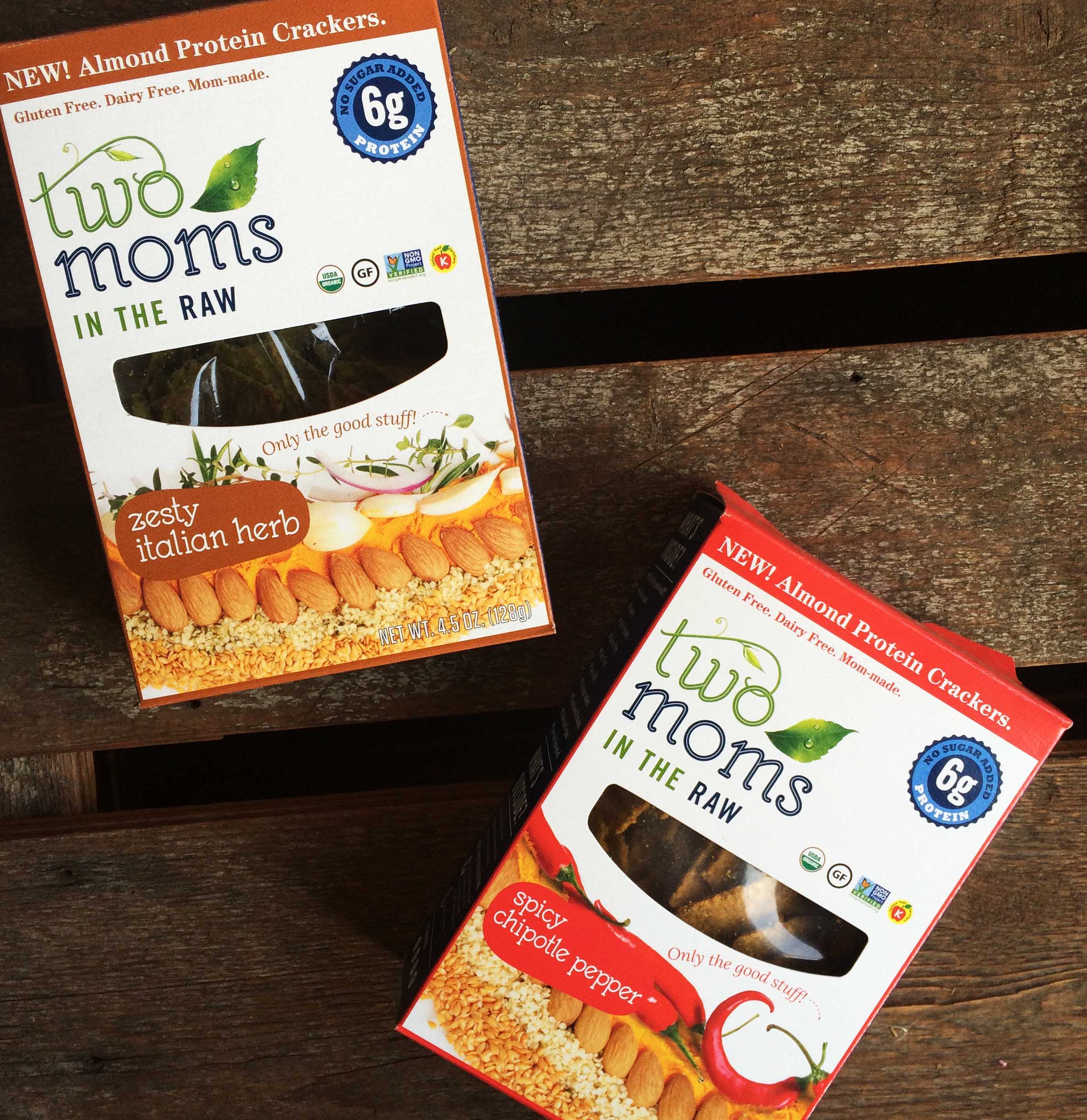 New Almond Protein Crackers