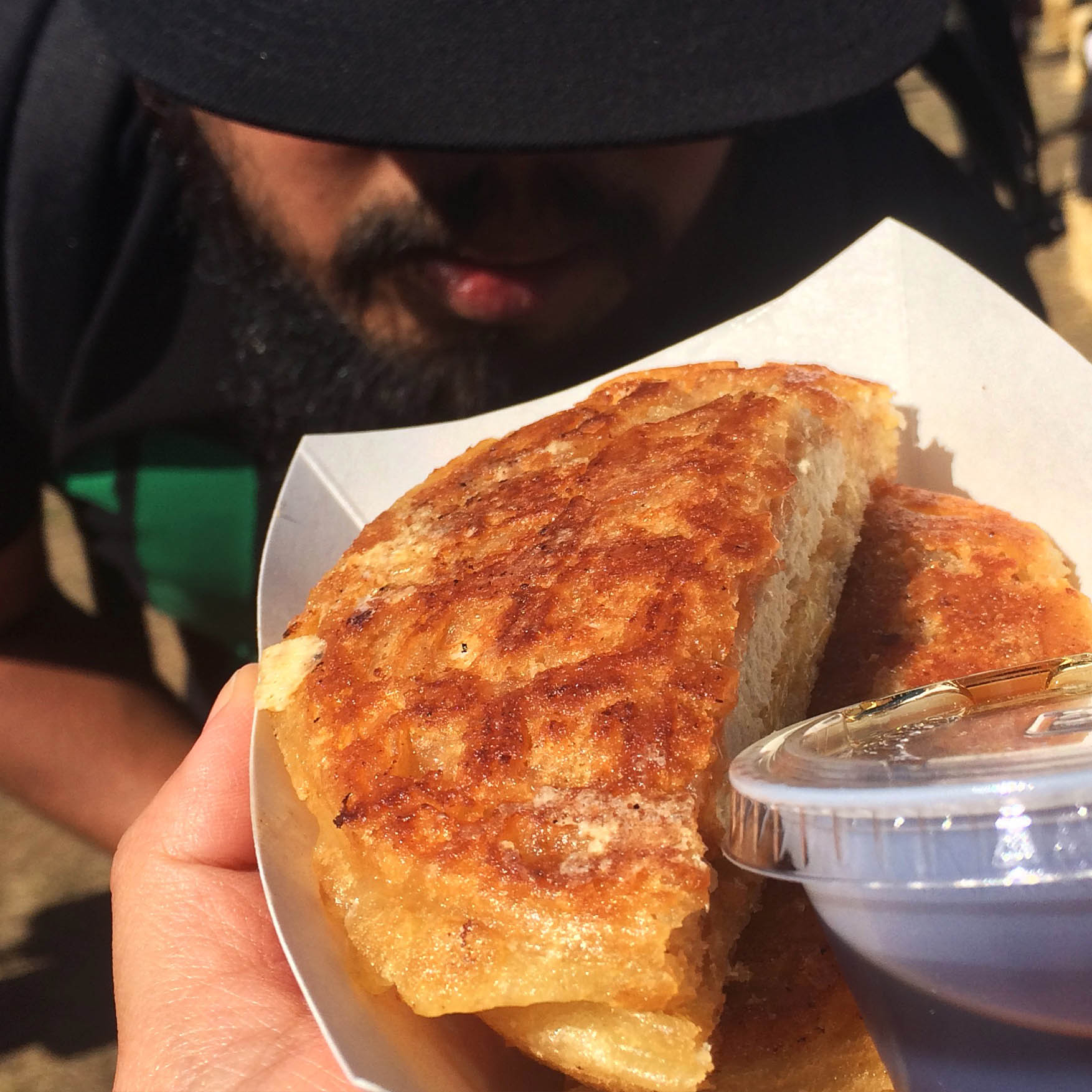 Chick'n & Waffles Grilled Cheese