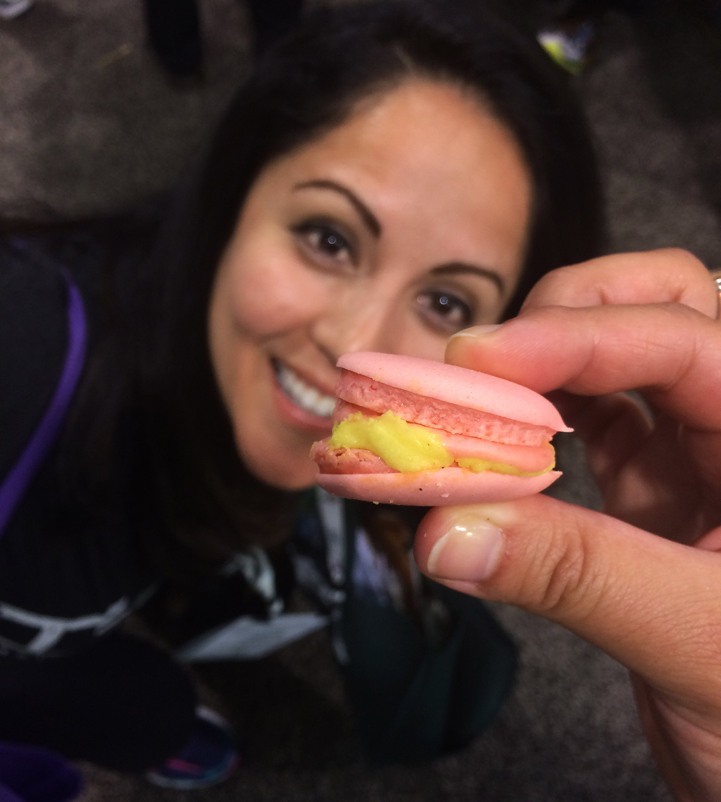 Vegangirl4ever better step back from my macaroon!