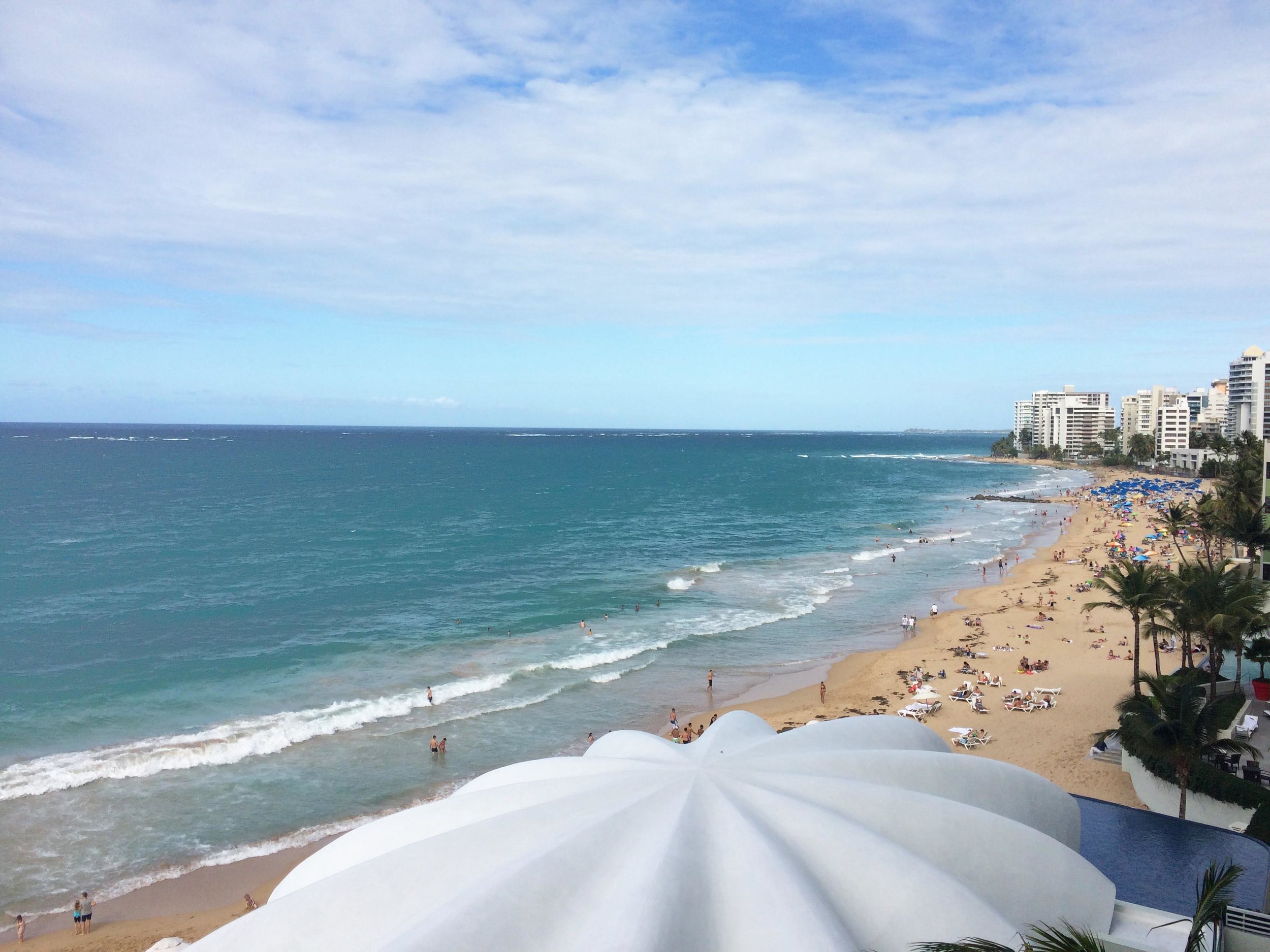 View from our room - San Juan, PR