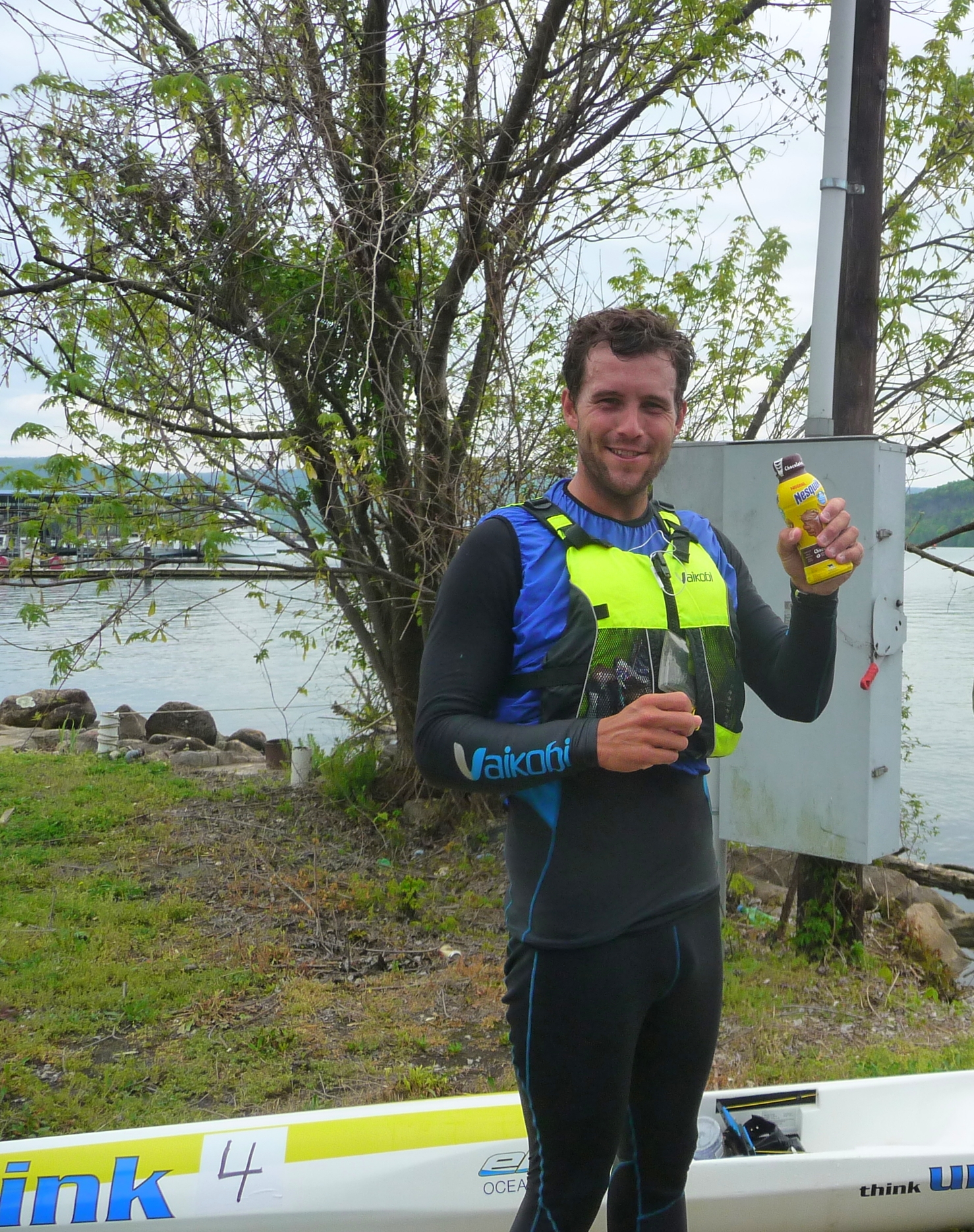 Completed Chattajack Course -- keeping tradition of chocolate milk recovery.