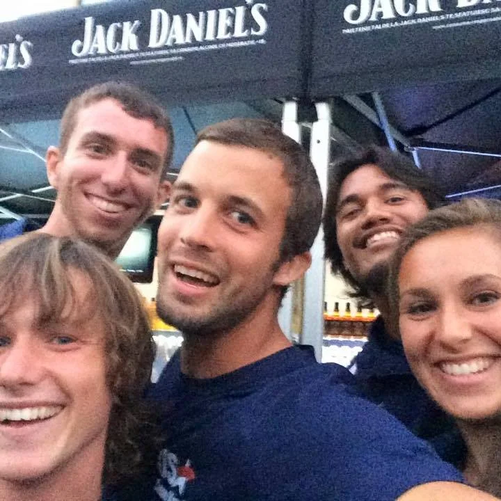 Ben Hefner, Alex Mclain, Gavin Ross, Chris Miller and Keleikoa Kaleoaloha