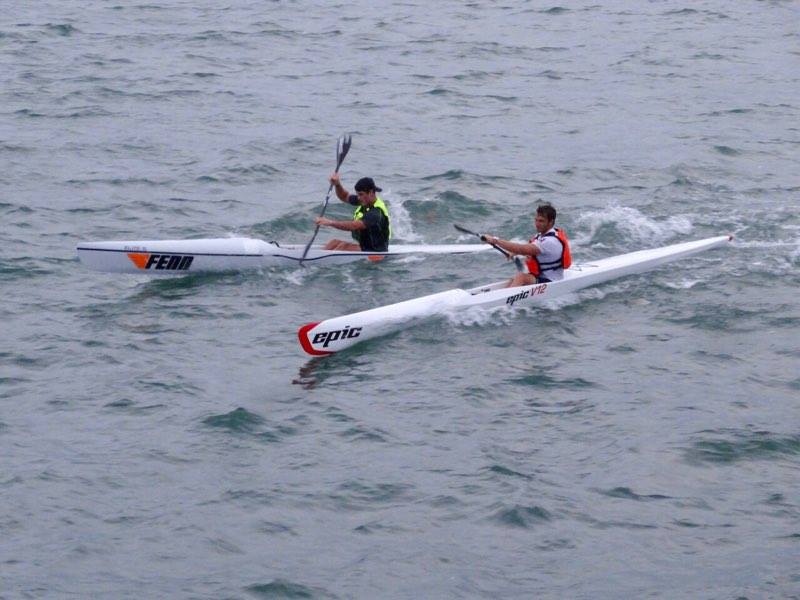 Kieffer and Mocke going Toe to Toe at the West Downwinder