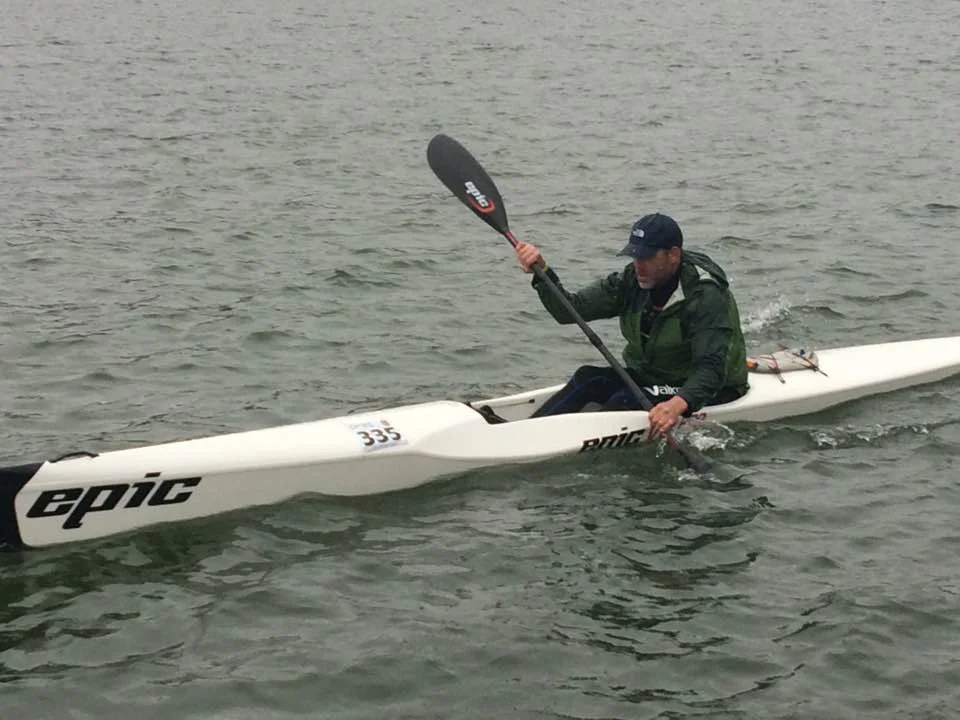 Newcomer at the start. Veteran by the finish--Lee Droppelman