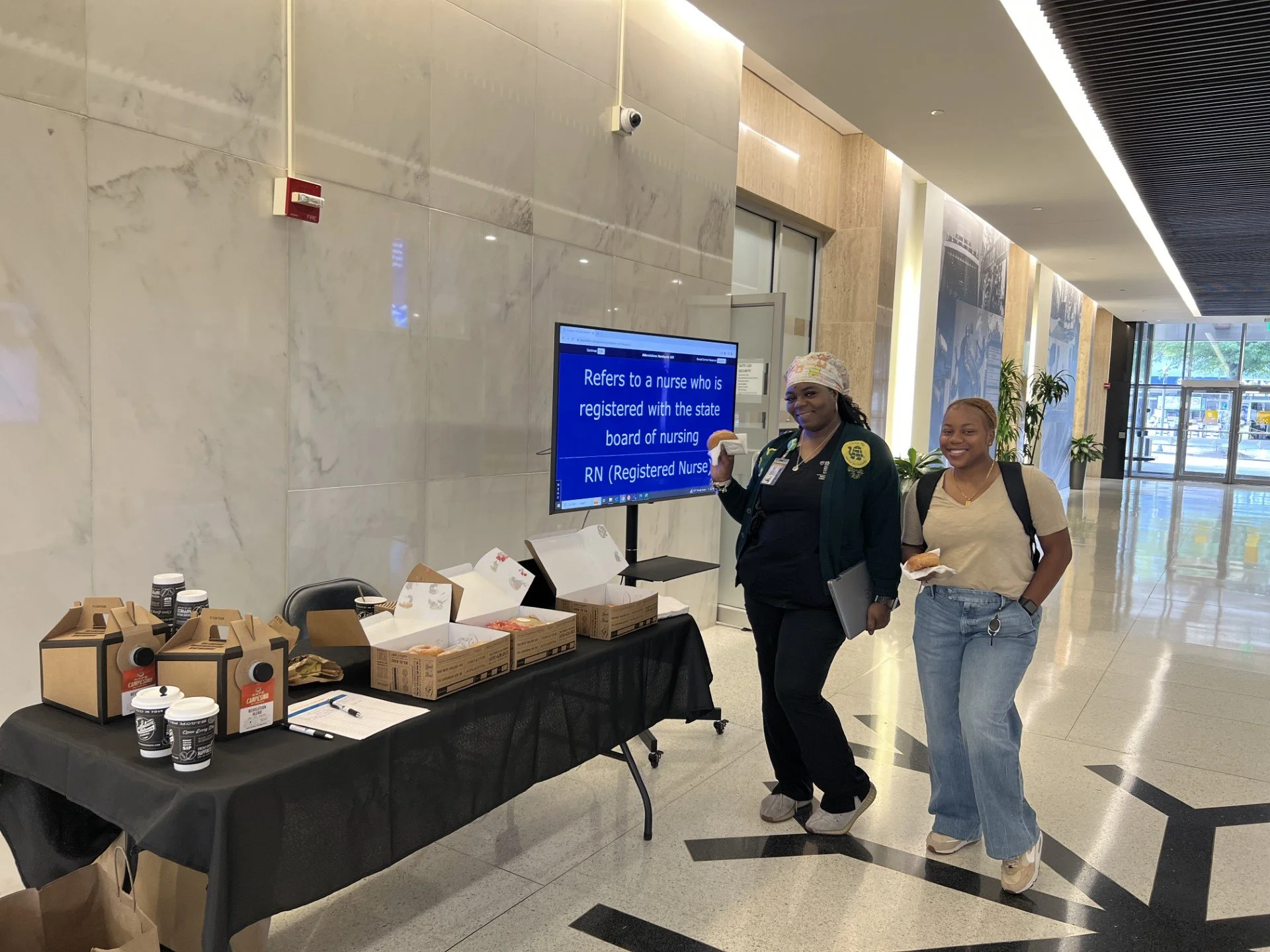 Community Connects Over Nursing Knowledge at Quiz Show Pop-Up