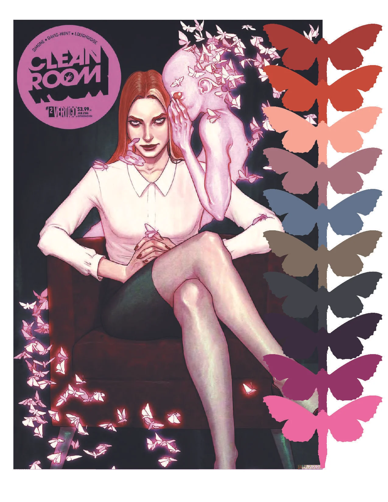 The color palette is taken directly from Jenny Frison's gorgeous covers