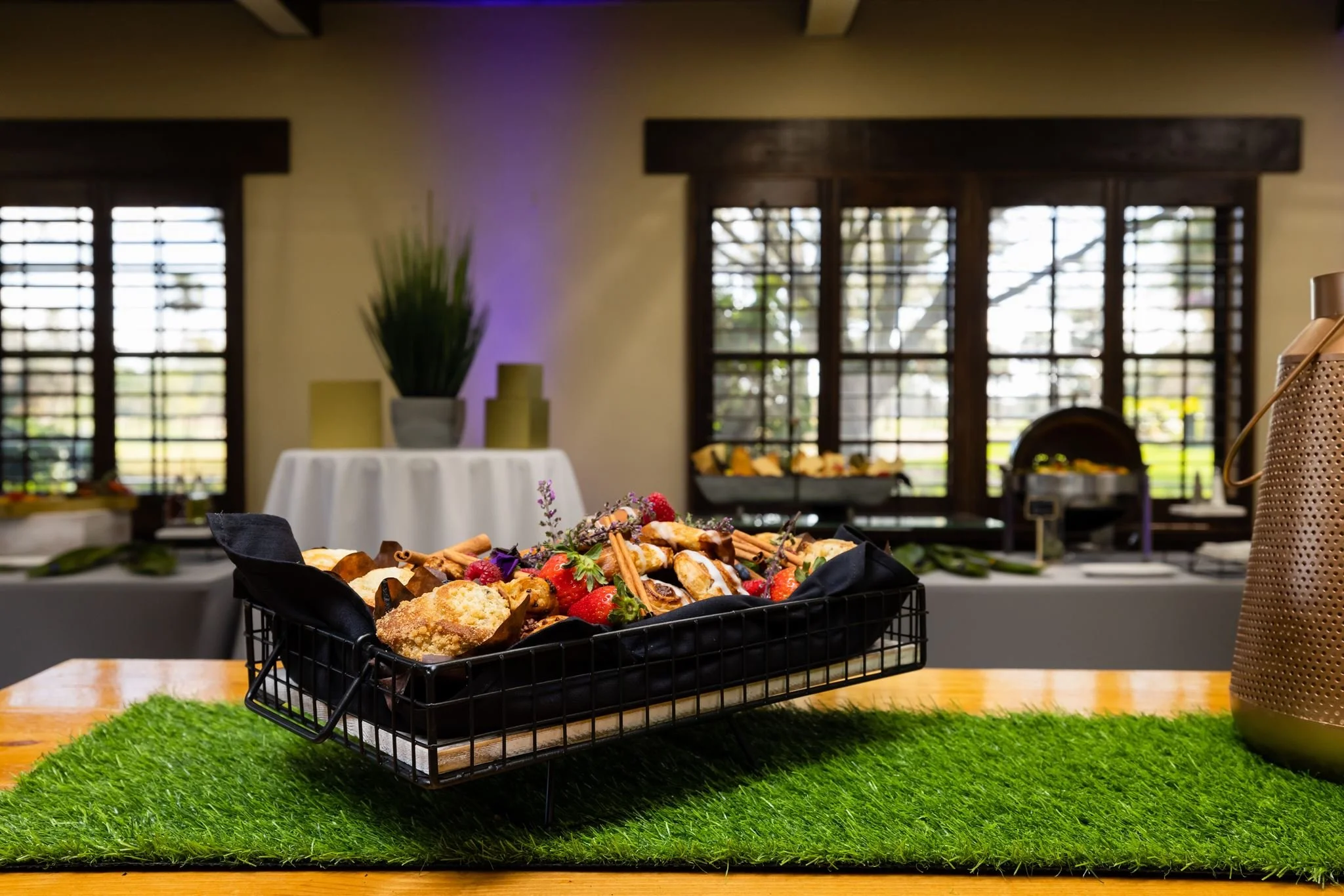 Catered event detail photographed at a corporate or private event by Dreamscape Photography + Video in Central Florida.