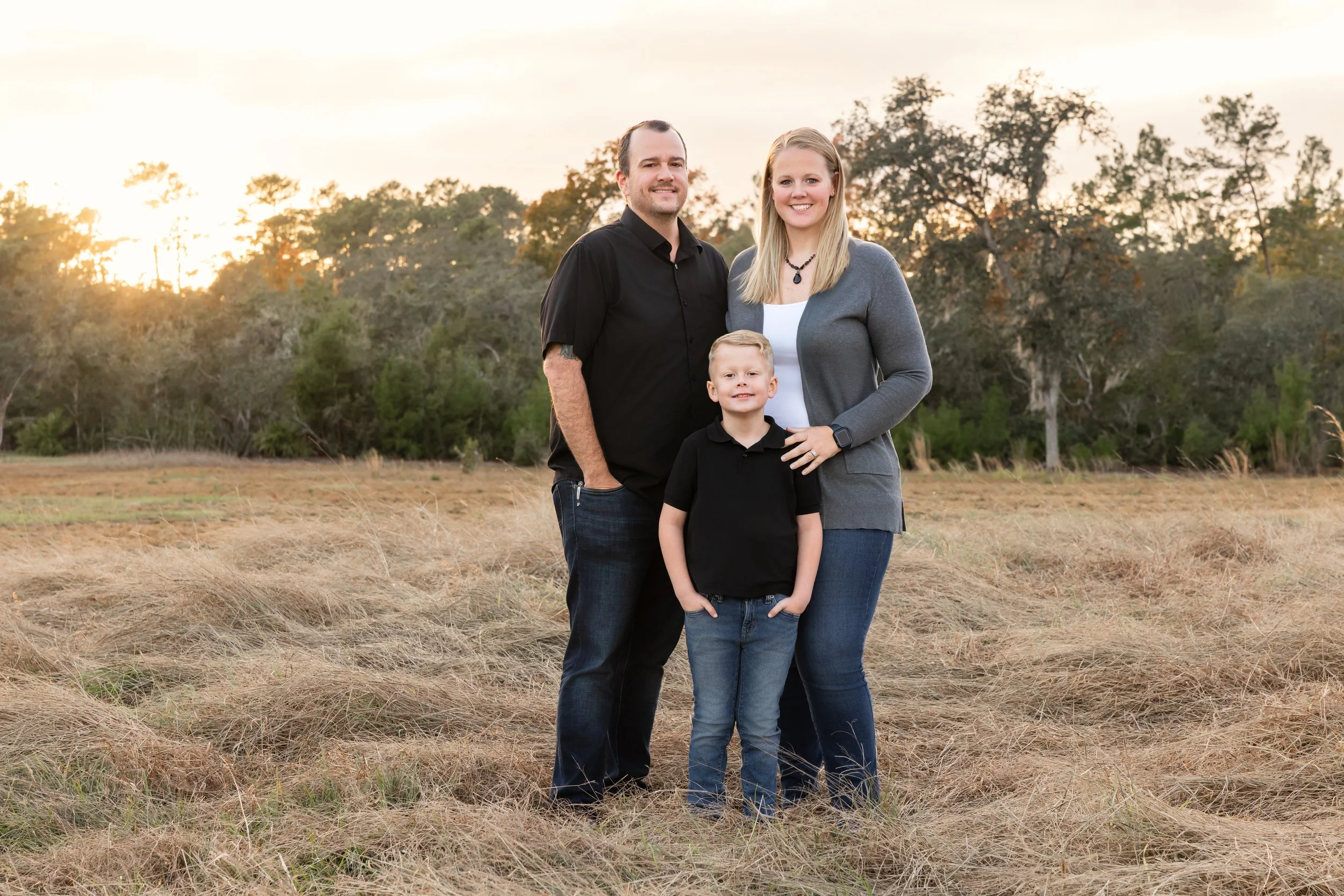 Family portrait in DeLand, FL