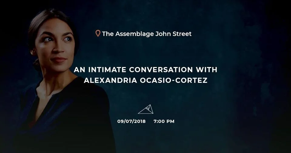 An Intimate Conversation with Alexandria Ocasio-Cortez