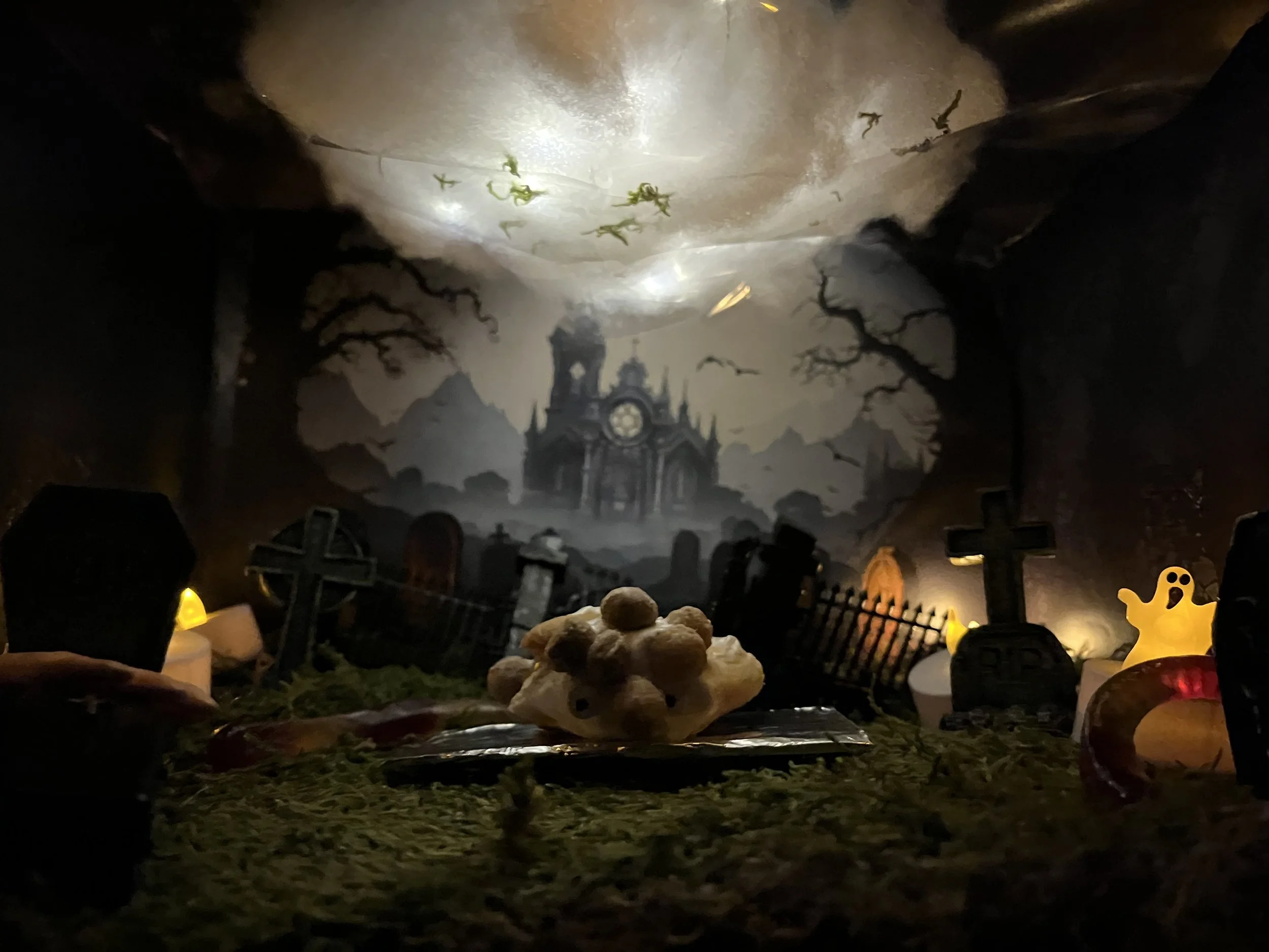  The S’mortuary at the 2024 City of Gods Halloween festival 