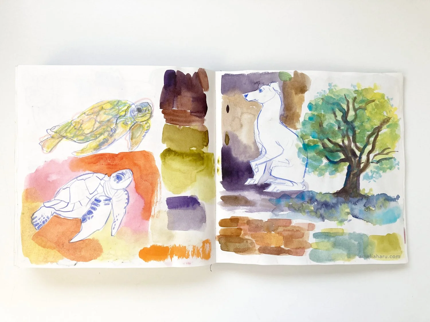 March Sketchbook Experiments