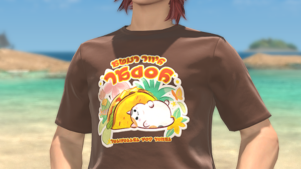 FINAL FANTASY XIV T-SHIRT DESIGN🌮🐱