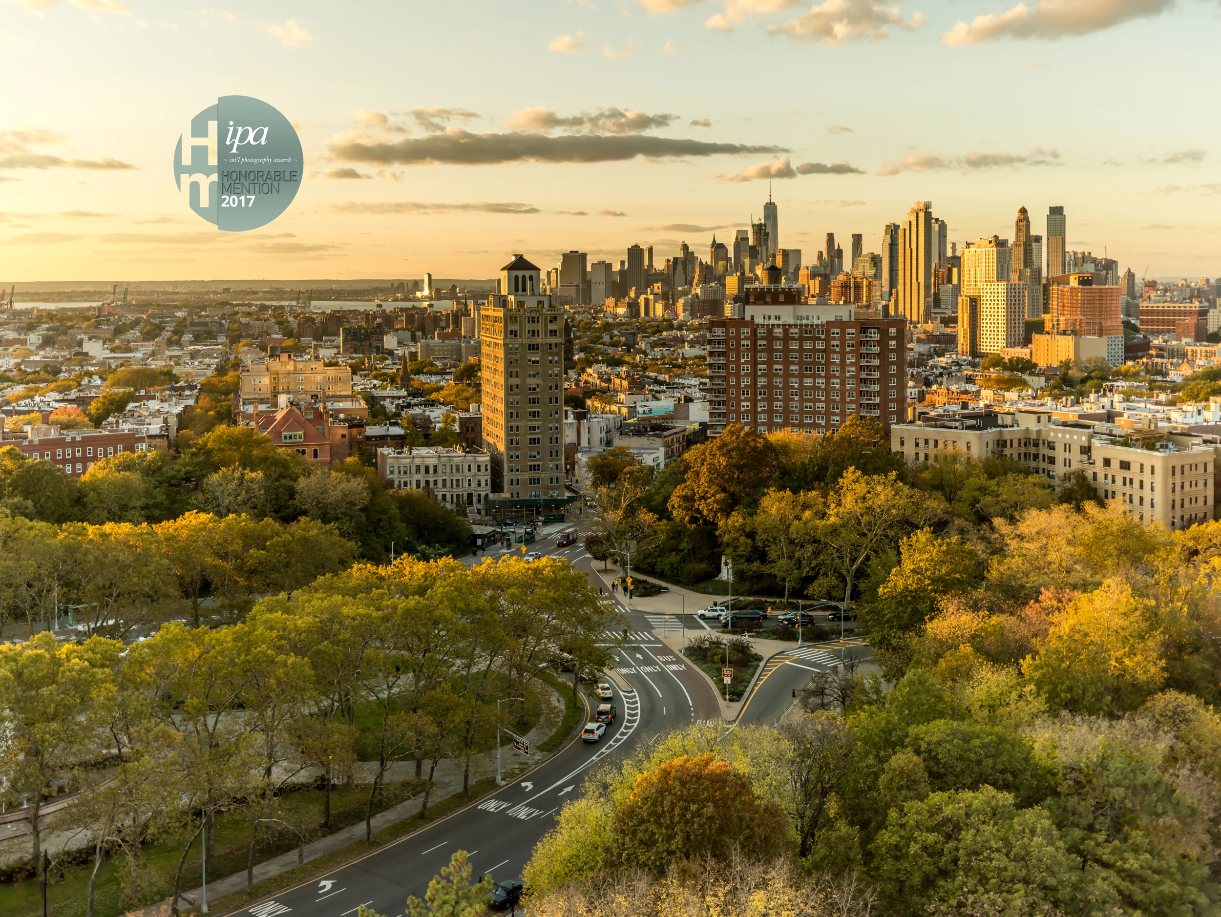 New York City, A View from Grand Army Plaza, Brooklyn