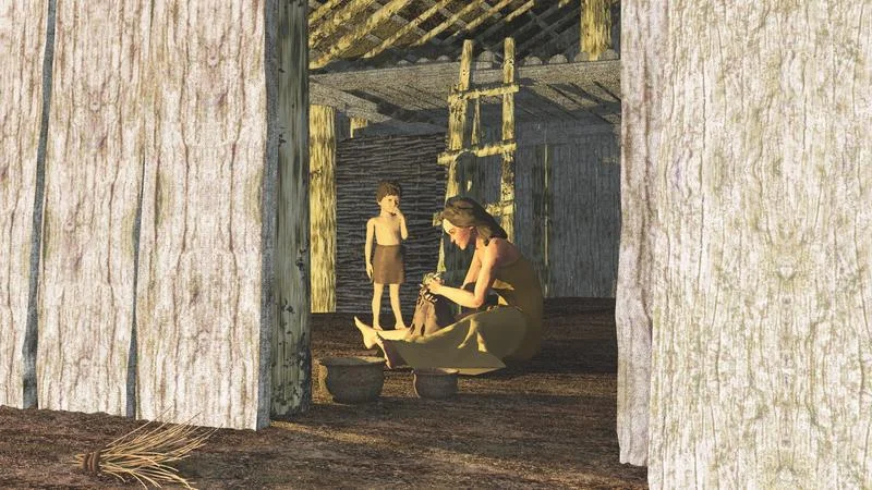  Bless them, in their little neolithic houses