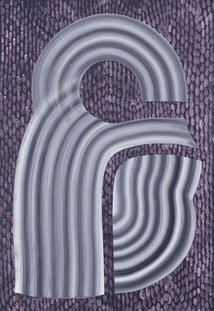 Acrylic on paper 10" x 7"