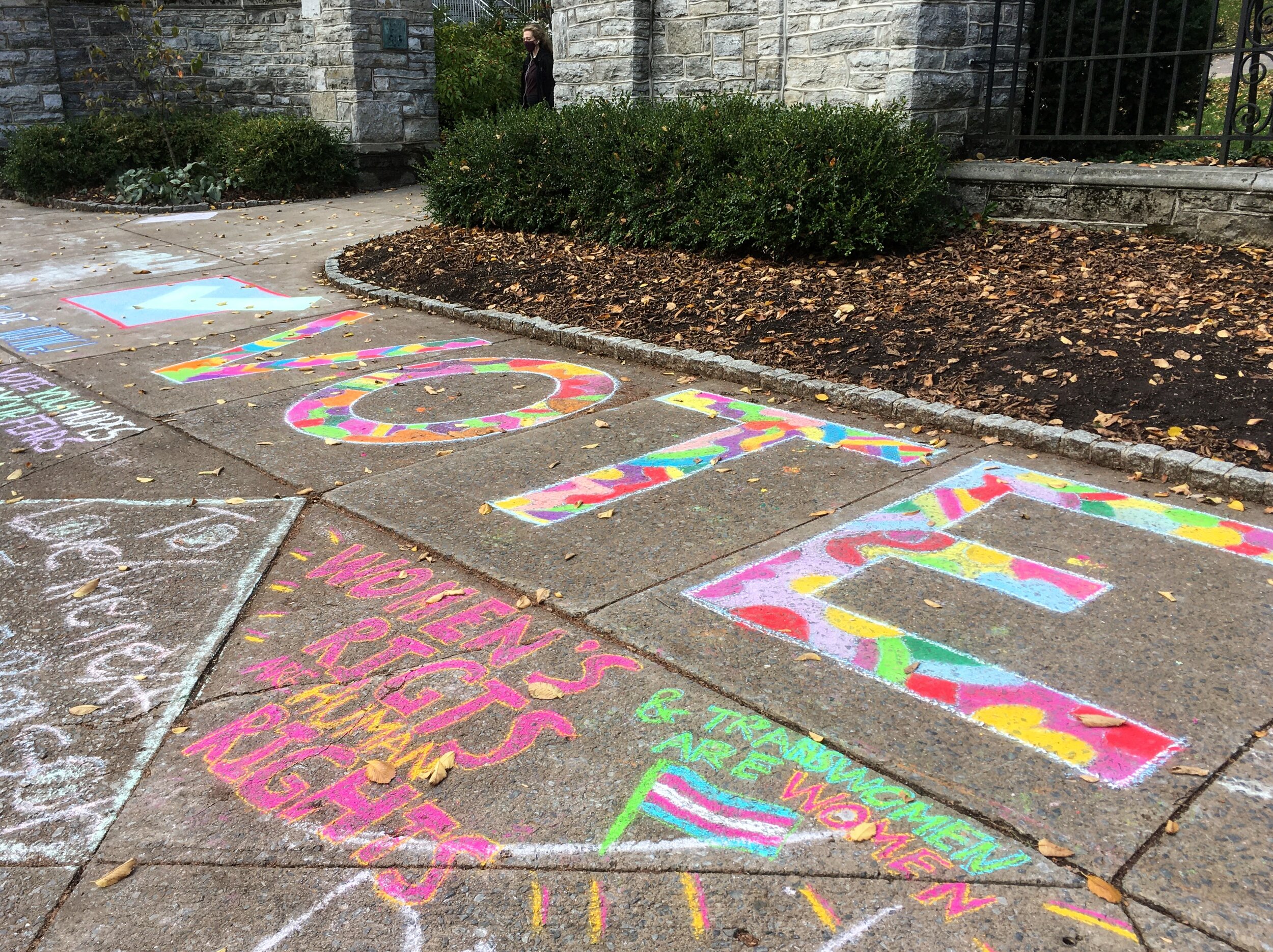  Community get-out-the-vote event in State Collage, PA fall 2021.  