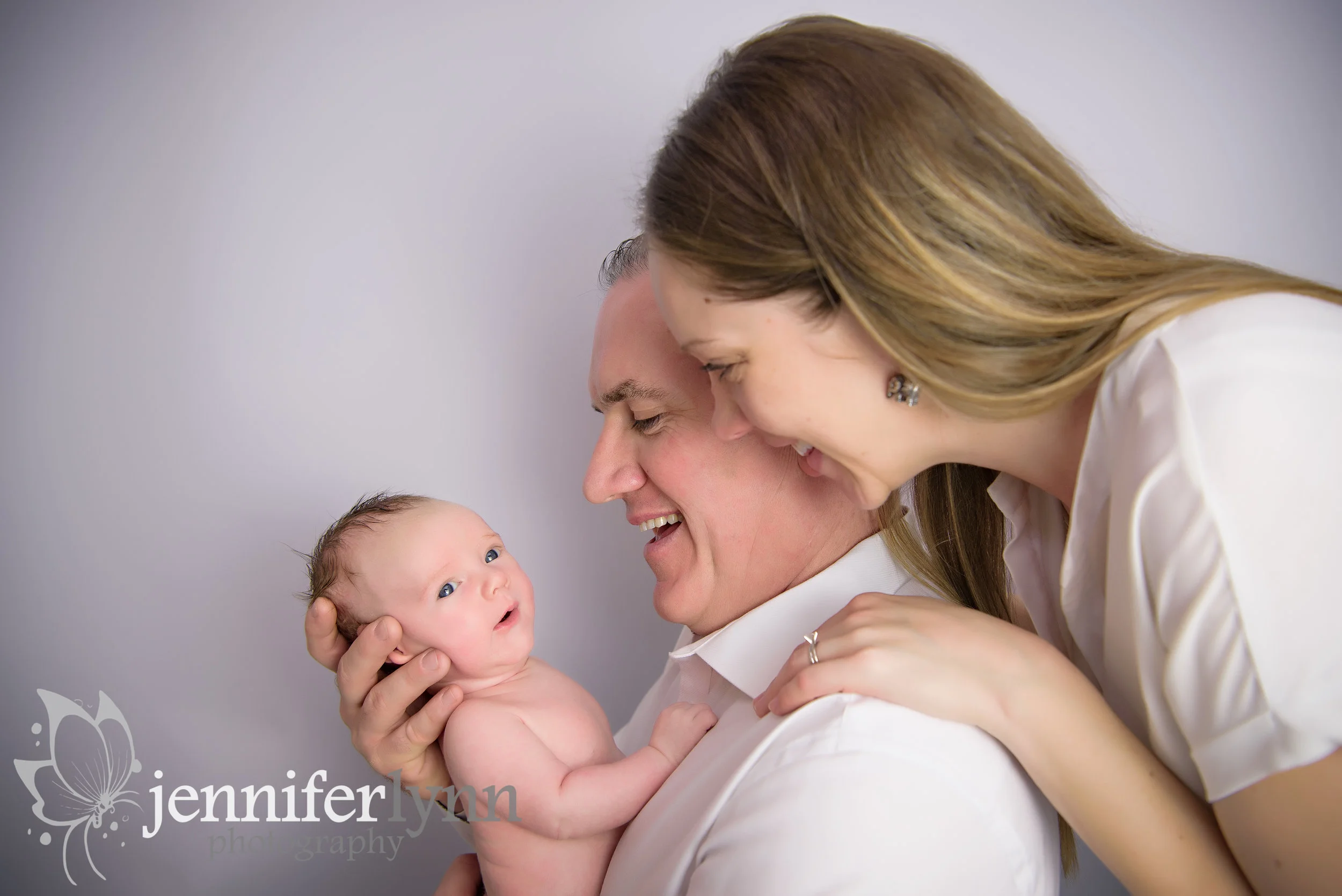 New Family Photo with Baby