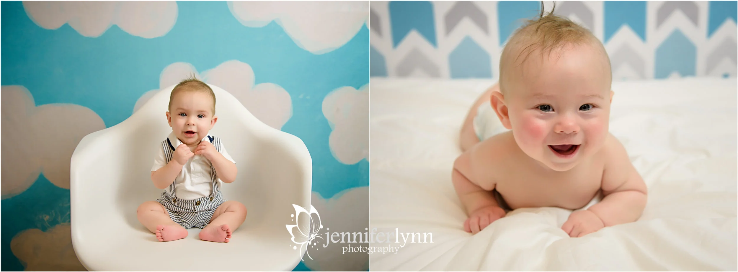 Ari and Jackson Baby Milestone Sneak Peek