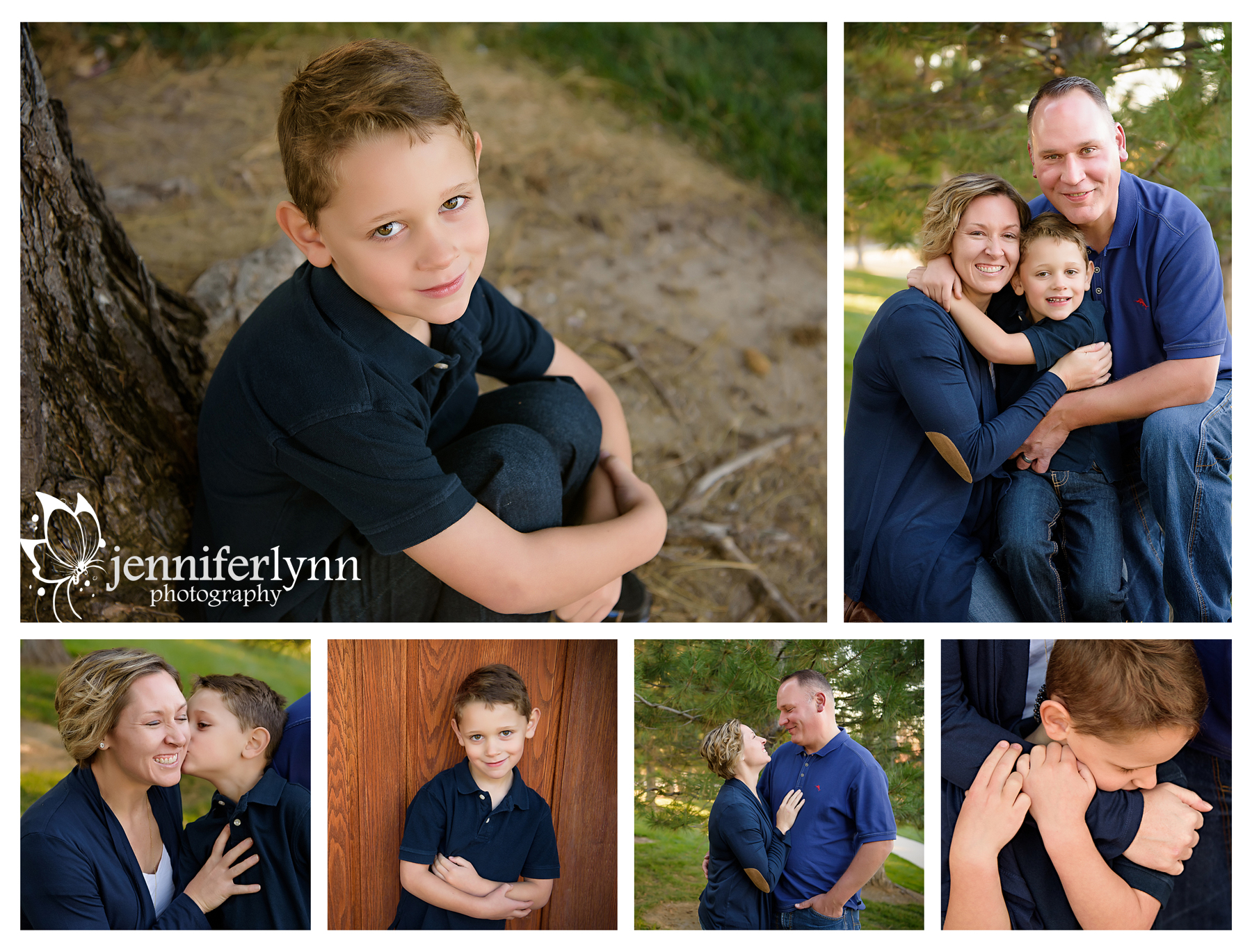 Family Lifestyle Session Outdoor Preschooler