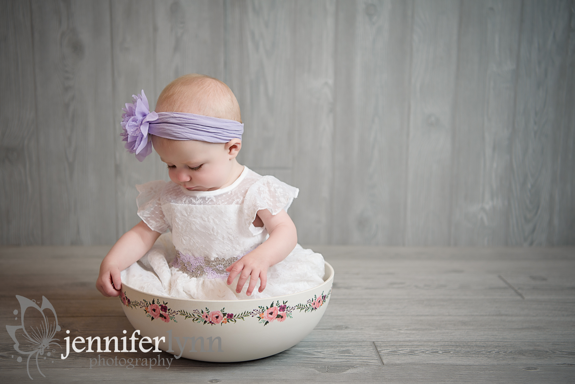 Baby Girl Lace Dress Bowl