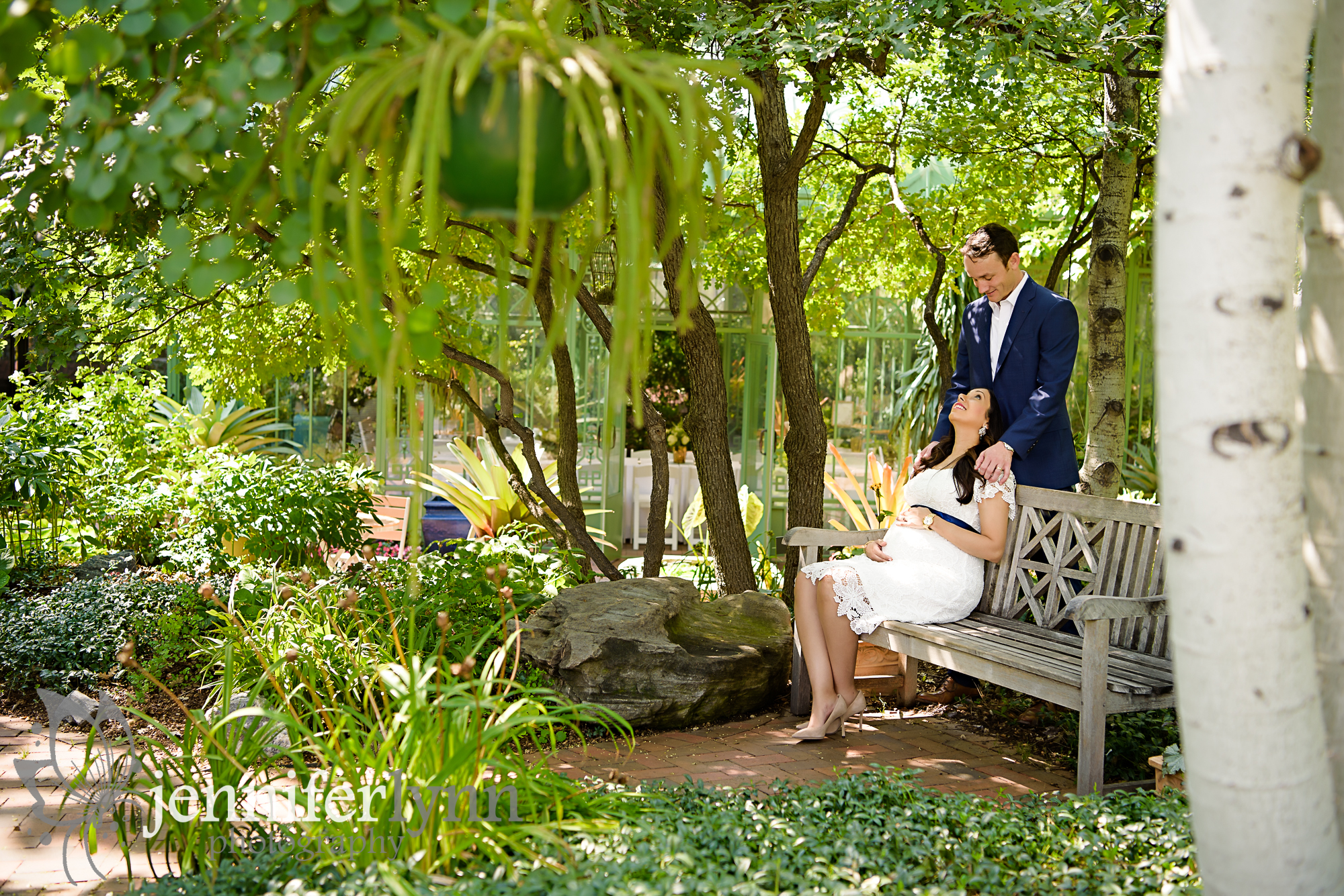 Maternity Couple Bench Gardens