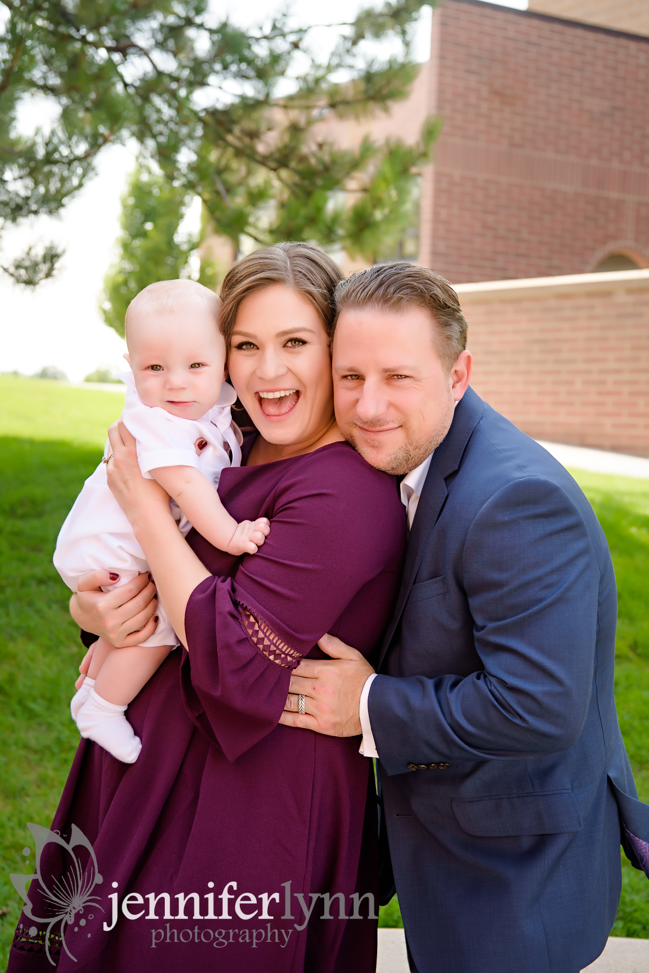 Family Baby Boy Outdoors