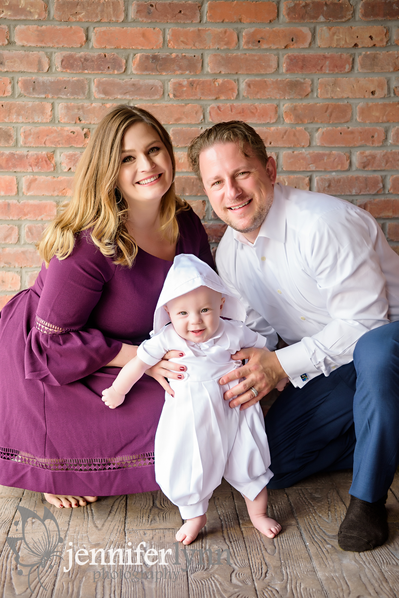 Family on Baptism Day